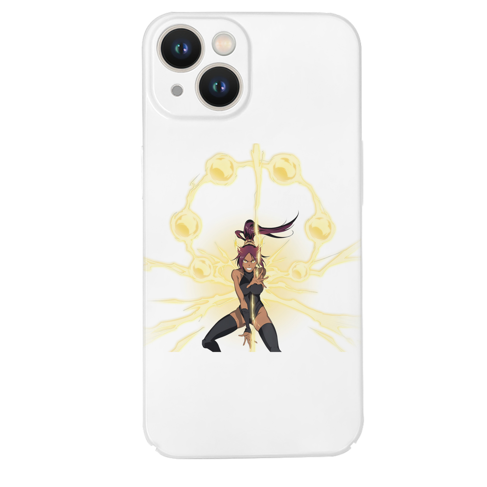 （画像用） ブリーチ 四楓院 夜一（しほういん よるいち） BLEACH Shihouin Yoruichi 【iPhone 14シリーズ対応】ハードケース